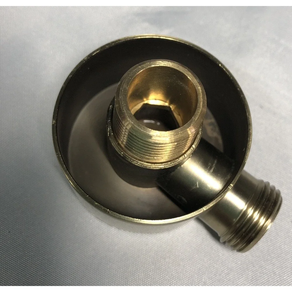 Wall Supply Elbow for Hand Held shower - Brushed Gold - Unbranded - Preowned